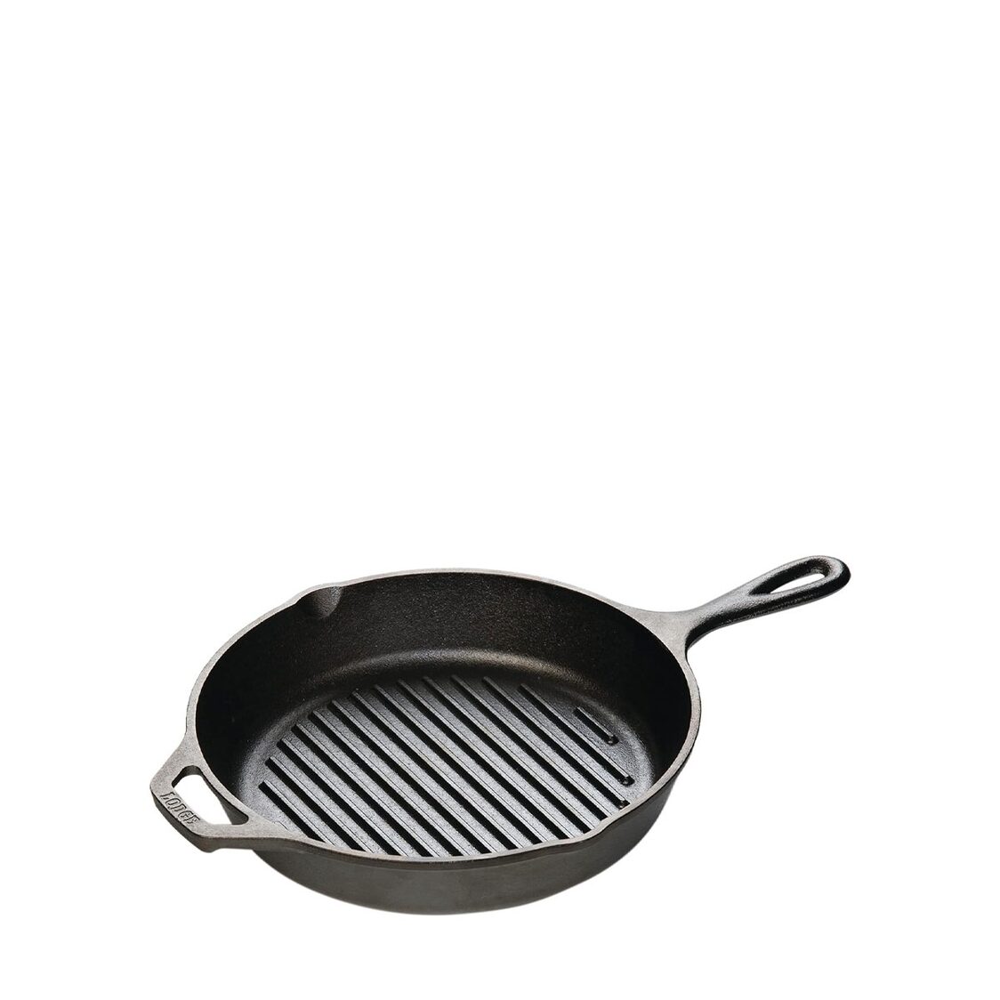 Lodge 10.25 Inch Seasoned Cast Iron Grill Pan
