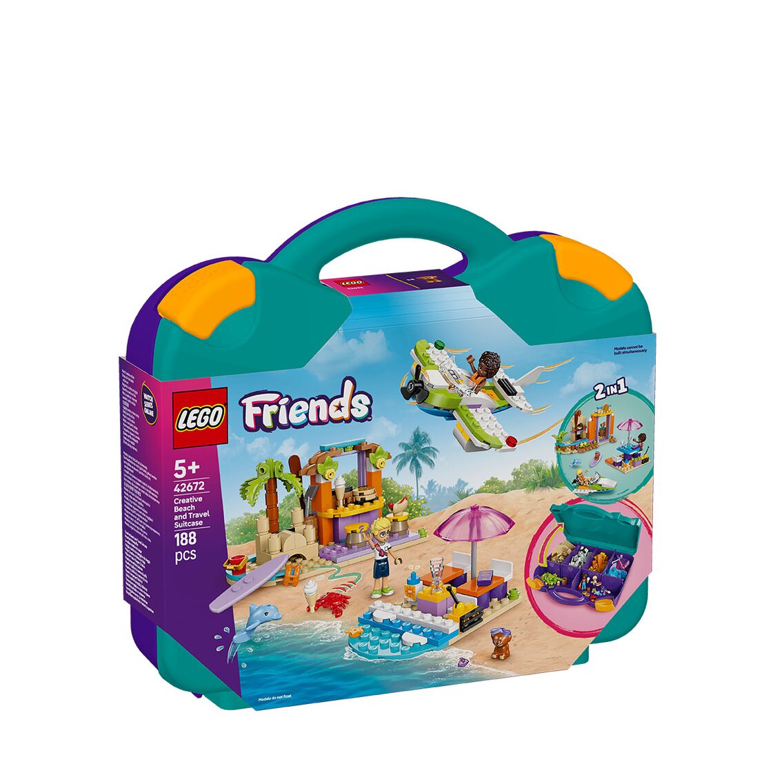 Lego Creative Beach and Travel Suitcase 42672