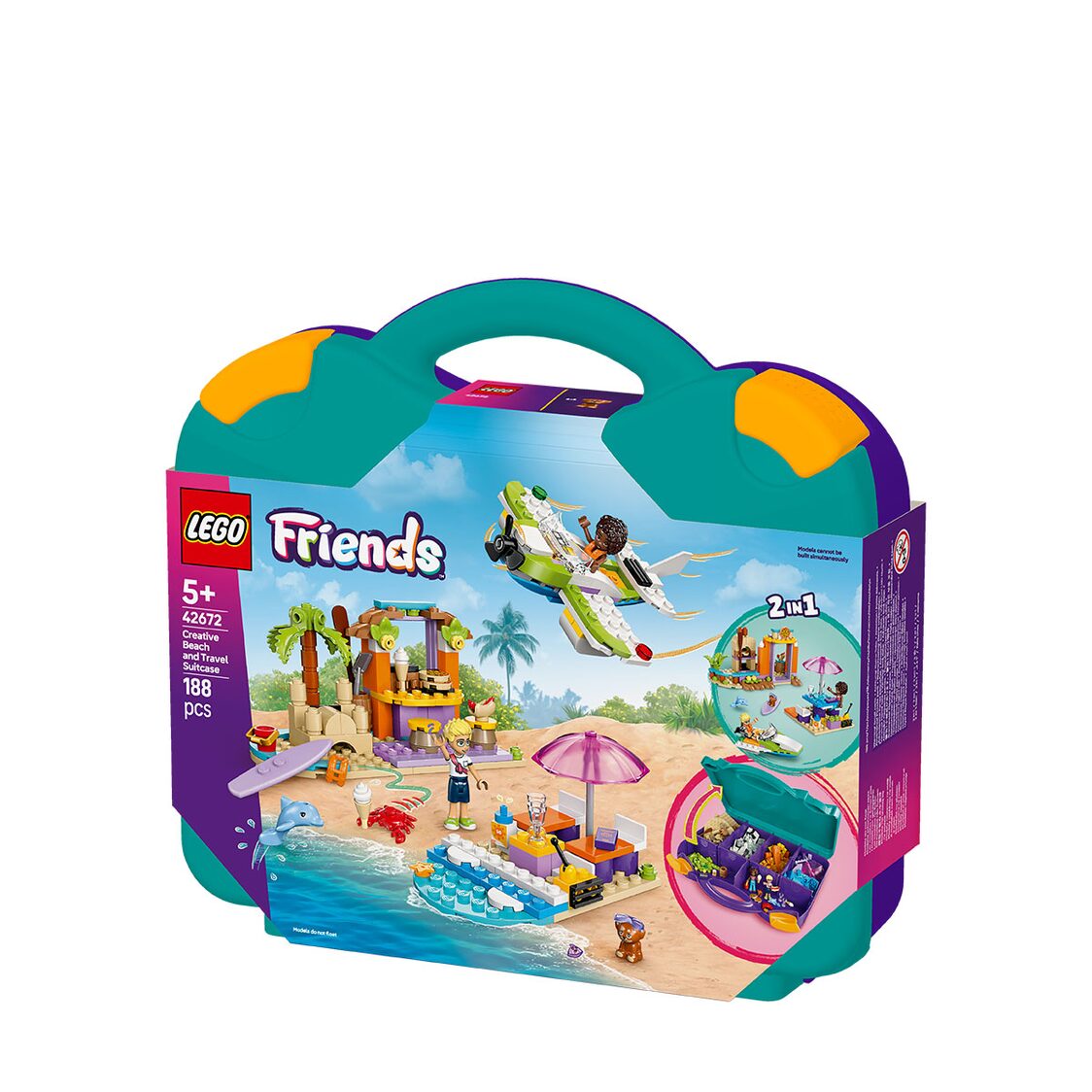 Lego Creative Beach and Travel Suitcase 42672