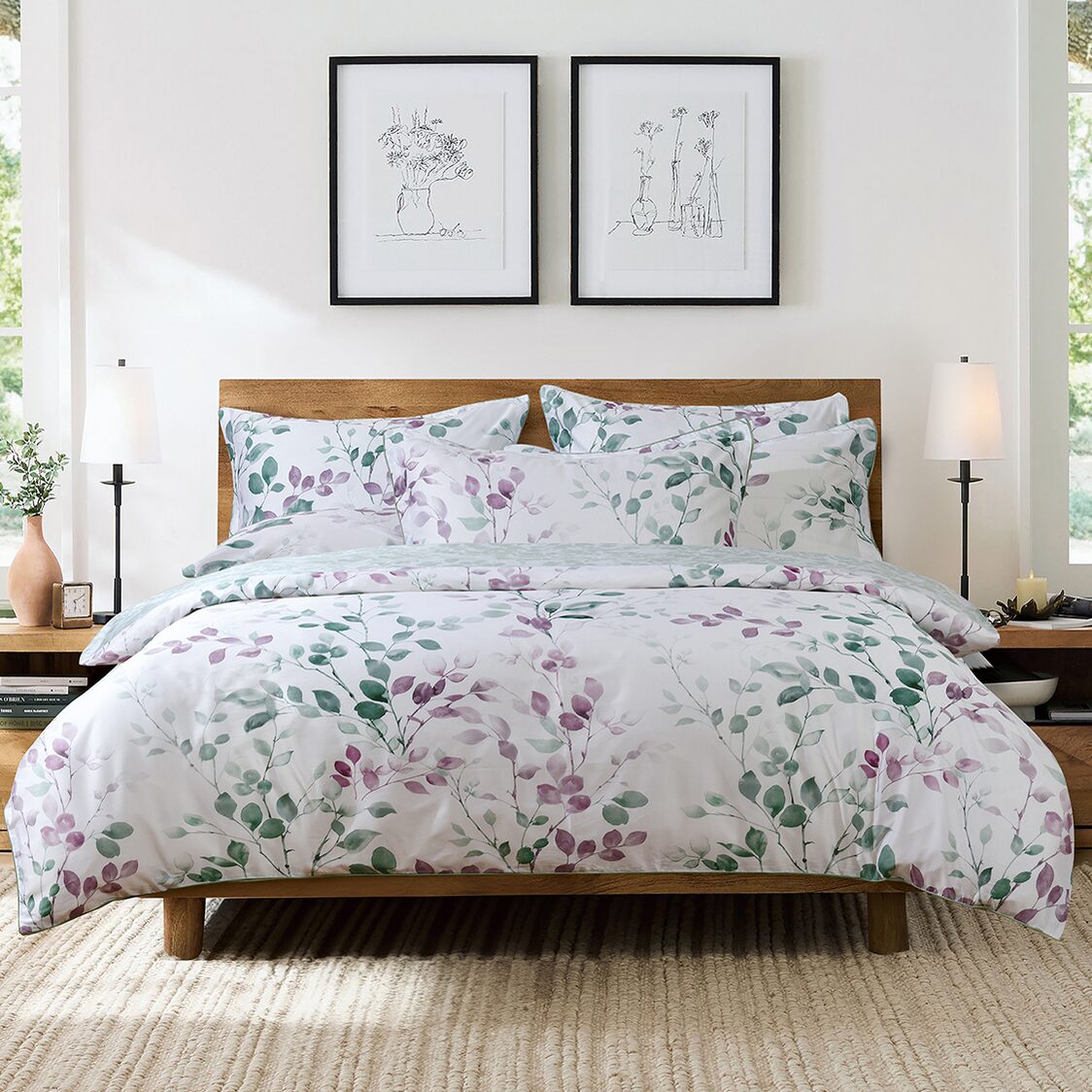 Bellami Heirloom Printed Bed Set - Camilia - Metro Singapore Departmental Store - Celebrating 69 Years in SG