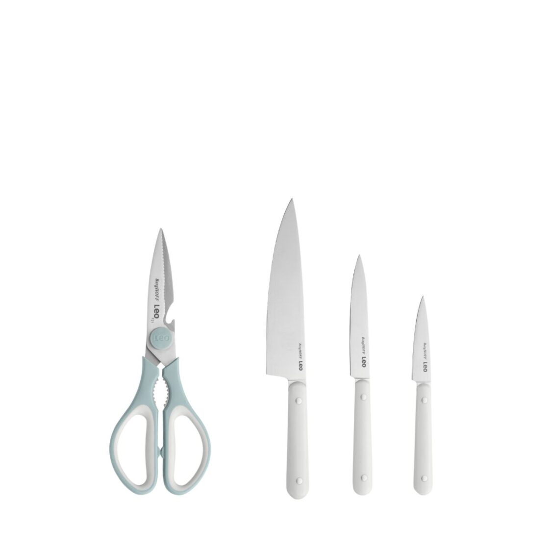 Berghoff 4 - Pc Knife + Scissors Set BH9901 - Metro Singapore Departmental Store - Celebrating 69 Years in SG