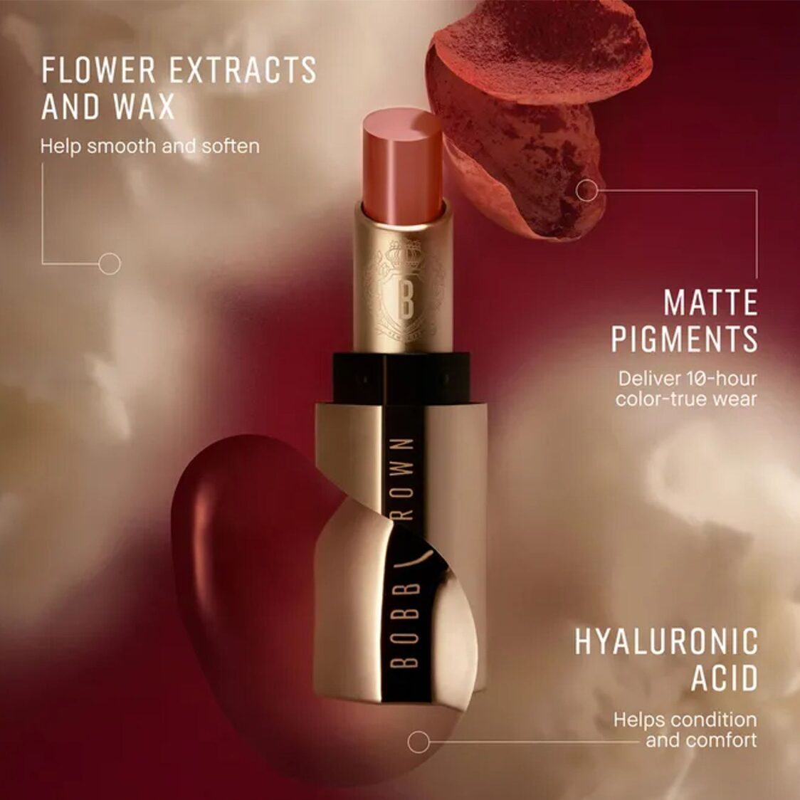 Bobbi Brown Luxe Lipstick - Soft Bloom - Metro Singapore Departmental Store - Celebrating 69 Years in SG