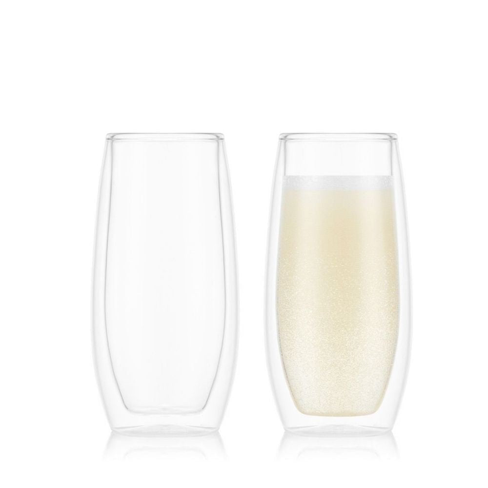 Bodum 2pcs Skal Double Wall Champagne - Metro Singapore Departmental Store - Celebrating 69 Years in SG