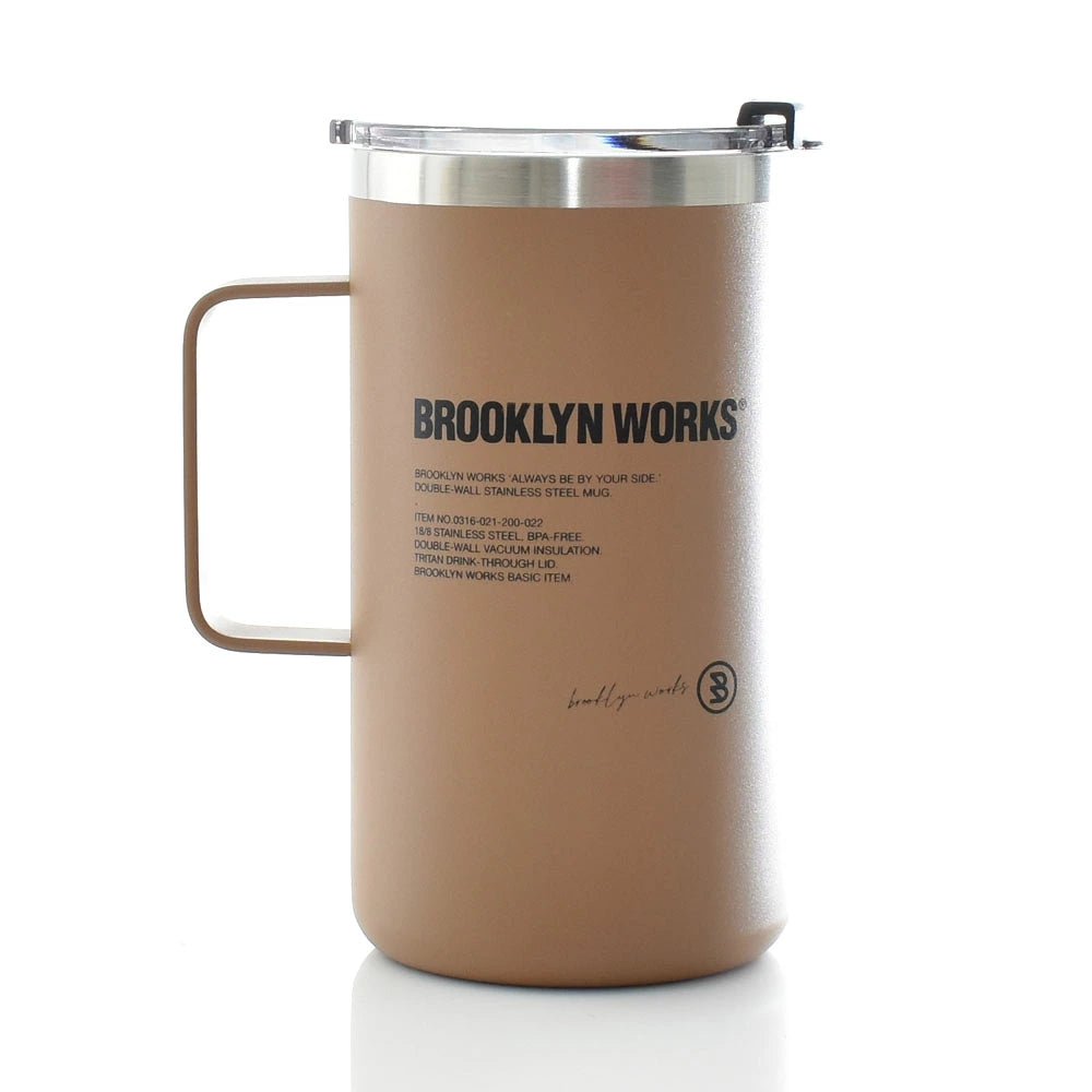 Brooklyn Works Double Wall Mug 532ML - Metro Singapore Departmental Store - Celebrating 69 Years in SG