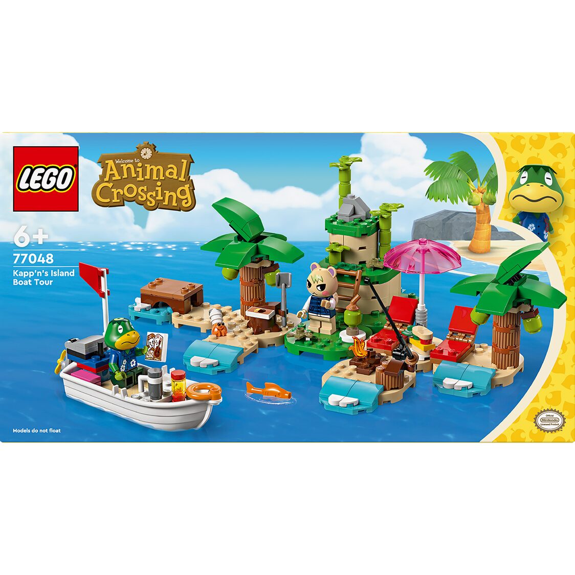 Lego Animal Crossing Lego Kapp'n's Island Boat Tour 77048