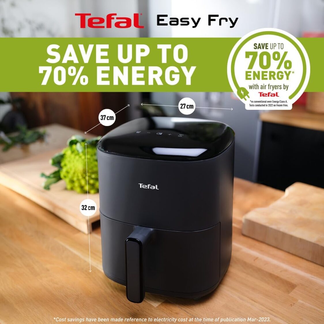 Tefal Easy Fry Max Digital Air Fryer 5L (EY2458)