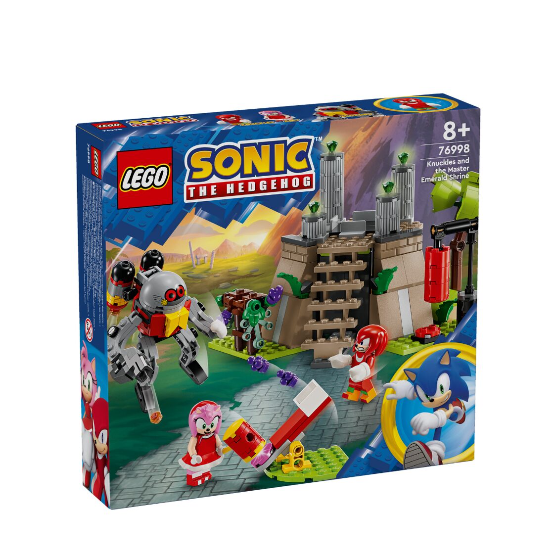 Lego Knuckles and the Master Emerald Shrine 76998
