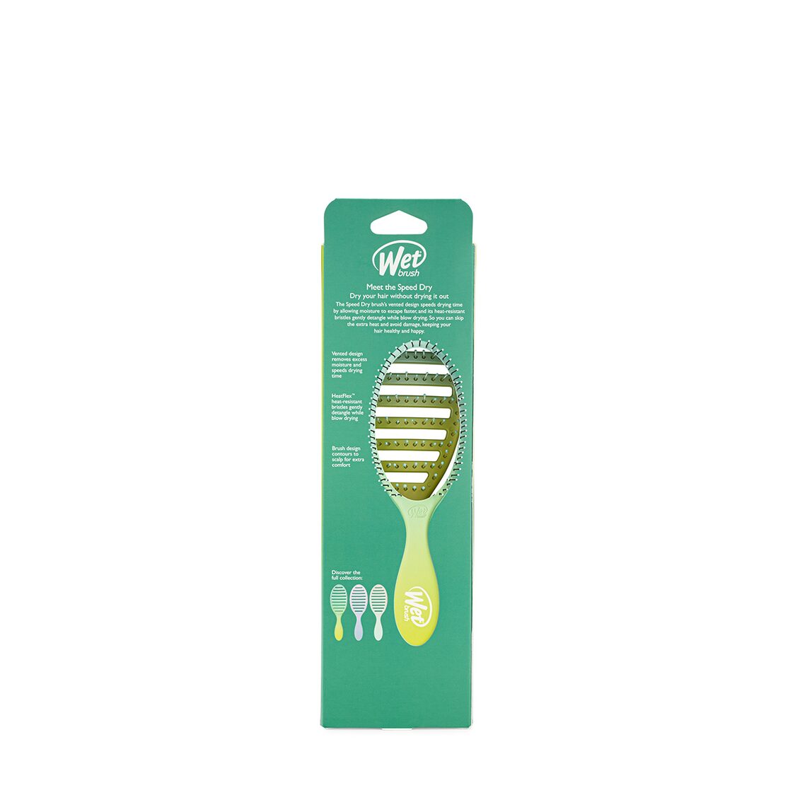 Wet Brush Original Speed Dry Ombre Green Blue