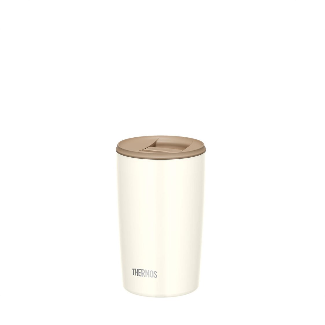 Thermos Stainless Steel Tumbler Mug With Lid White 0.4L (JDP-400 WH)