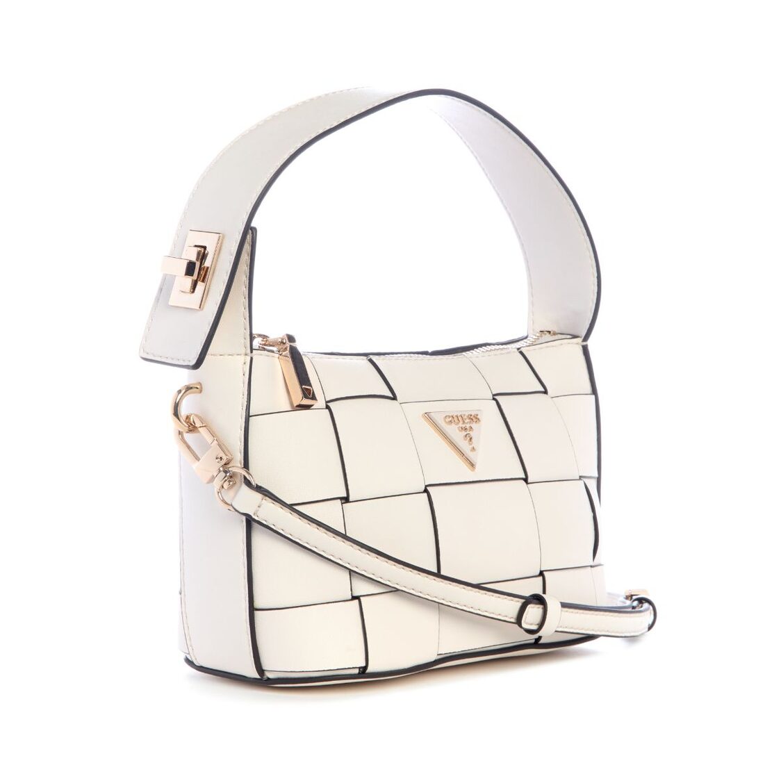 Guess Maylee Mini Hobo - Off White