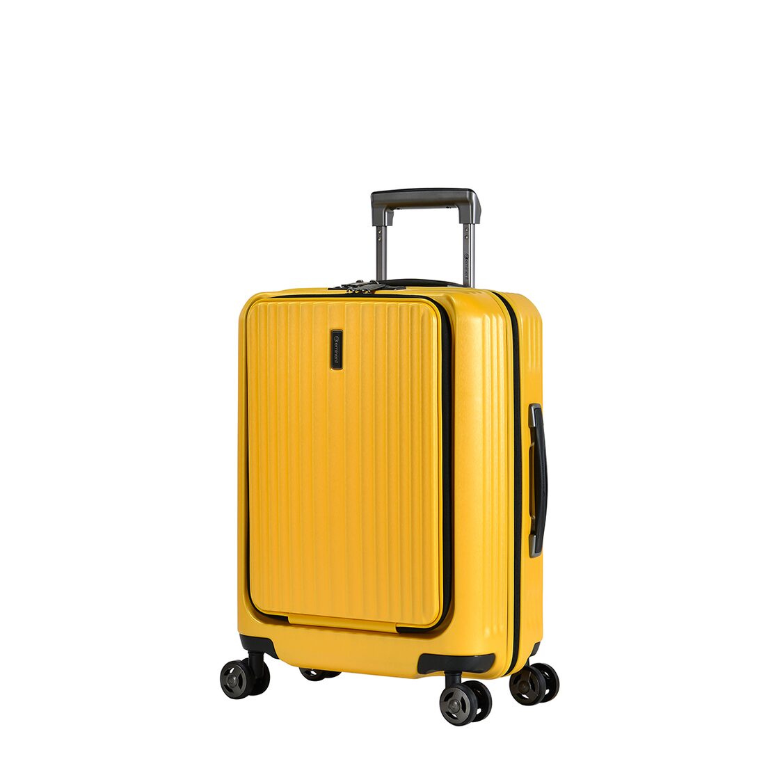 Eminent Alfred 100% Makrolon PC Front Top Opening with Laptop Compartment Double Wheels