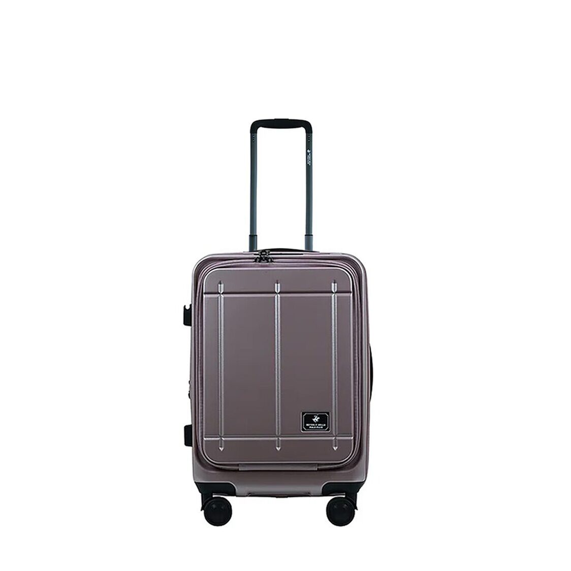 Beverly Hills Polo Club Top Opening Expandable Polycarbonate Hardside Trolley 24" - Rose Gold