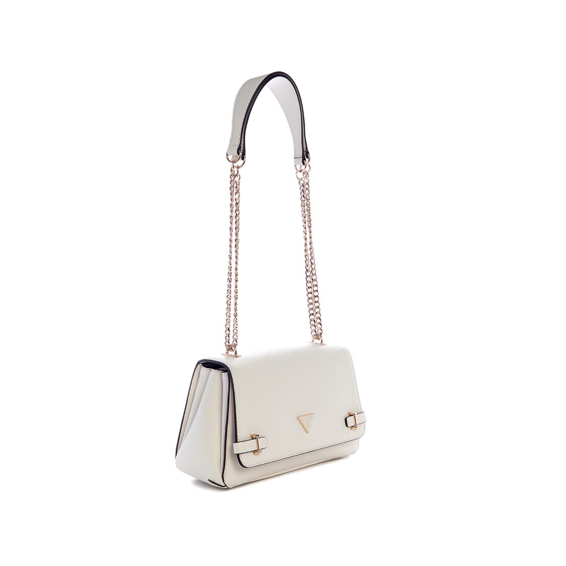 ROSALBA CONVERTIBLE CROSSBODY FLAP,OFF WHITE