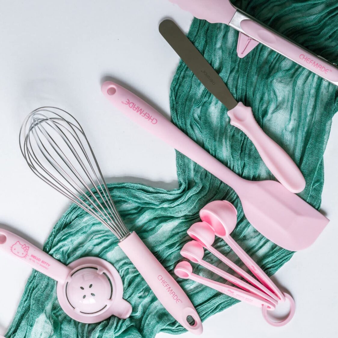 Chefmade PP Measuring Spoon 4Pc Hello Kitty (1898cm-KT7036)