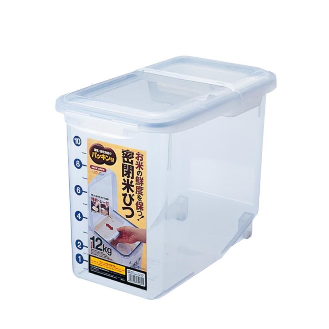 Asvel Unix Ware Airtight Rice Stocker 12kg 7506
