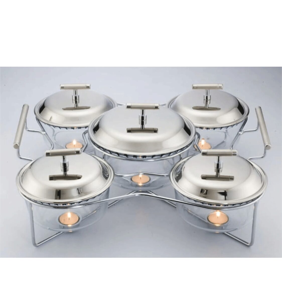 Sabinex 5pcs Bowl Set Food Warmer KG05