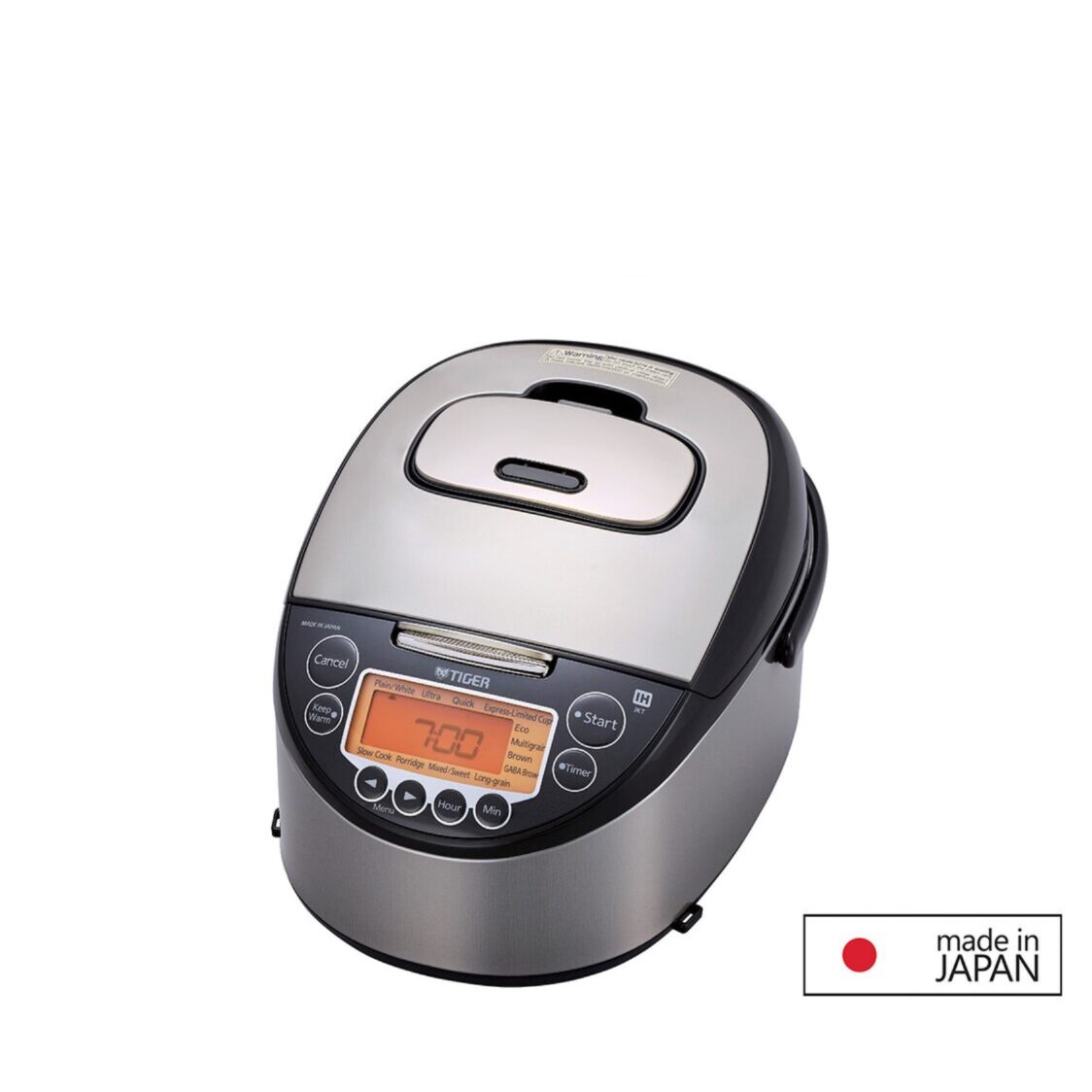 Tiger 1.0L "Tacook" Induction Heating Rice Cooker - Made in Japan (JKT-D10S)