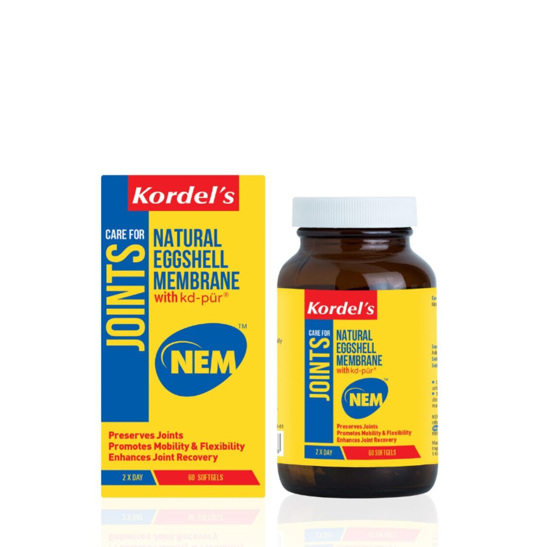 Kordel's NEM™ Natural Eggshell Membrane + kd-pür® 60s