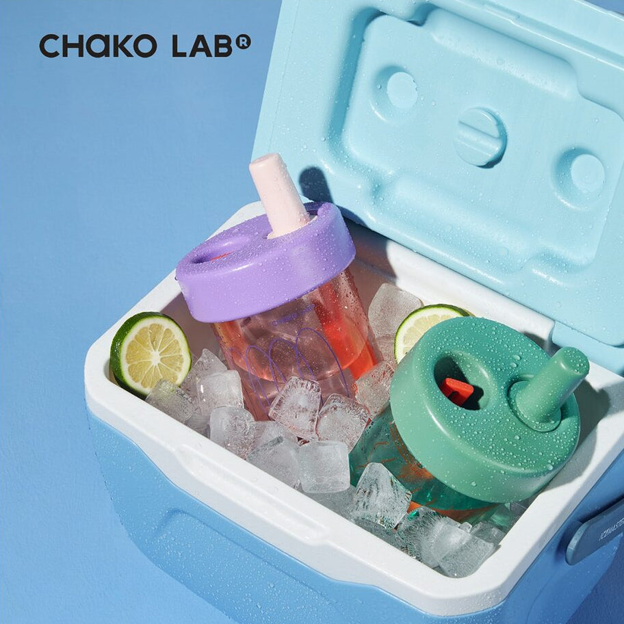 Chako Lab 450ml Bobo Straw Cup Round