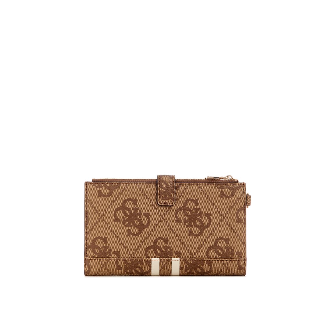 LAUREL II SLG DOUBLE ZIP ORGNZR,LATTE LOGO