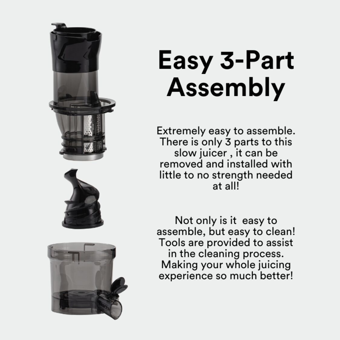 Toyomi Cold Press Slow Juicer (SJ9000)