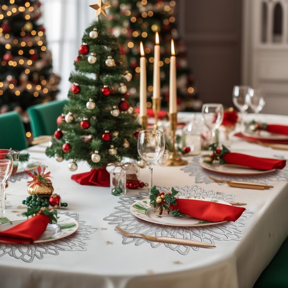 J. Rapee Sparkle Placemat Silver