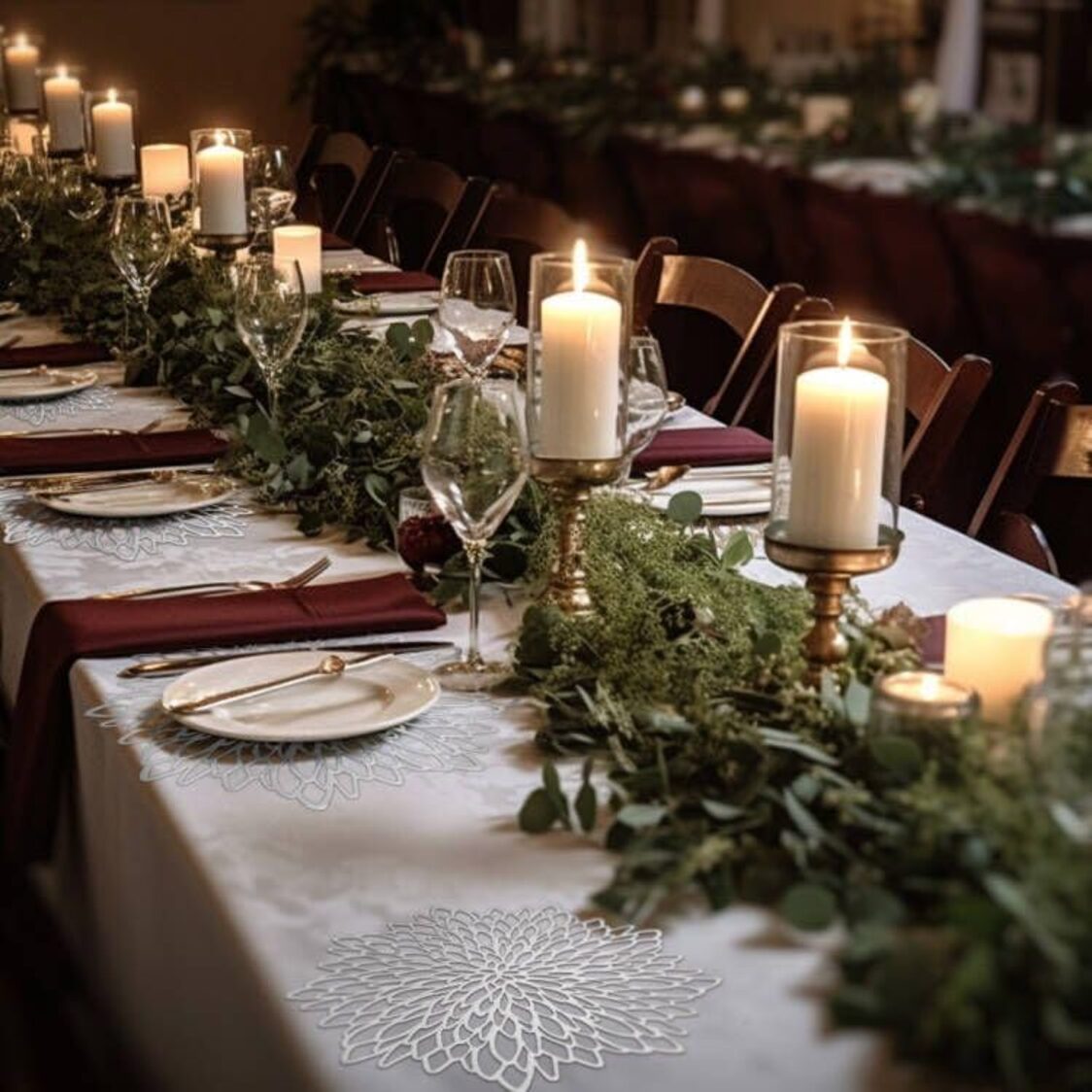 J. Rapee Sparkle Placemat Silver