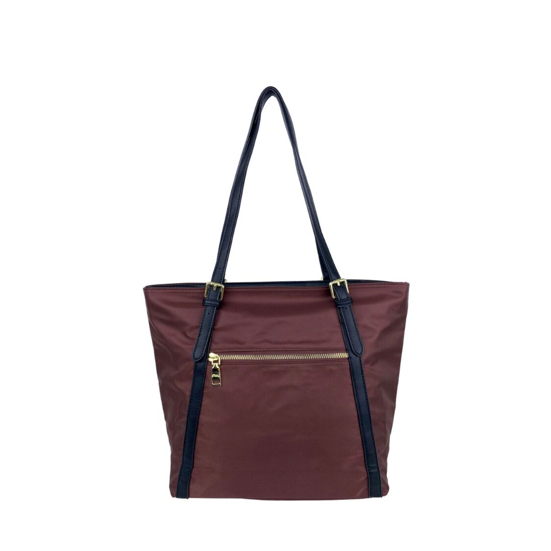 Mel&Co Nylon Double Handle Tote Bag