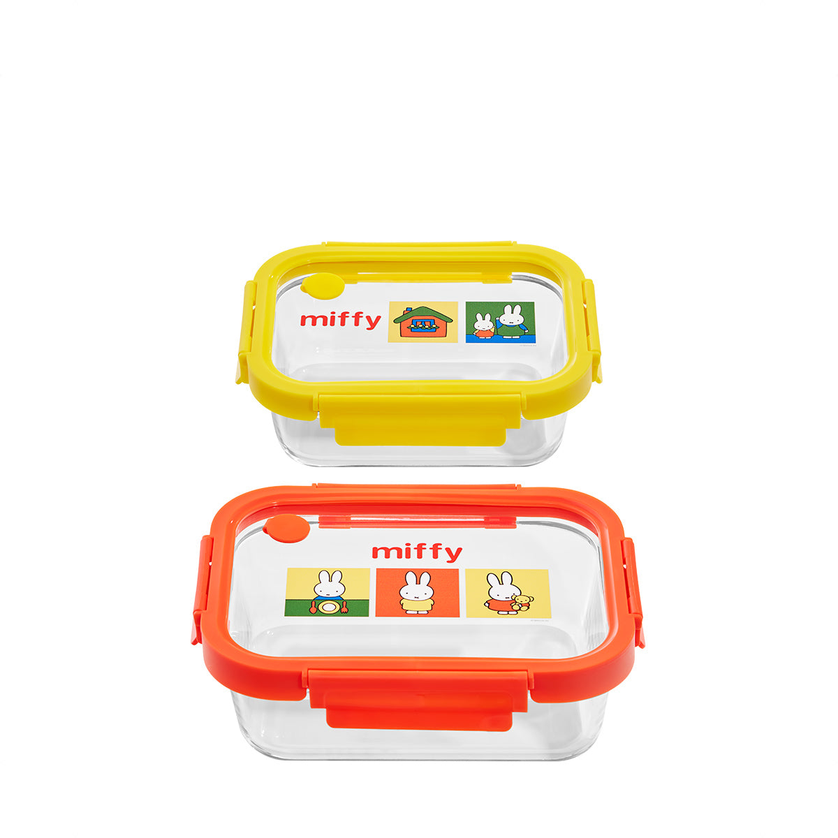 Pyrex 2pc Rectangle Glass Storage Set - Miffy