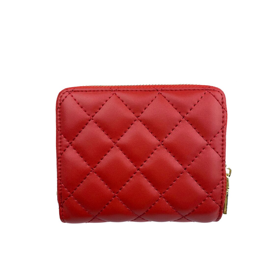 Mel&Co Quilted Bifold Snap Wallet With Zip-Around Compartment