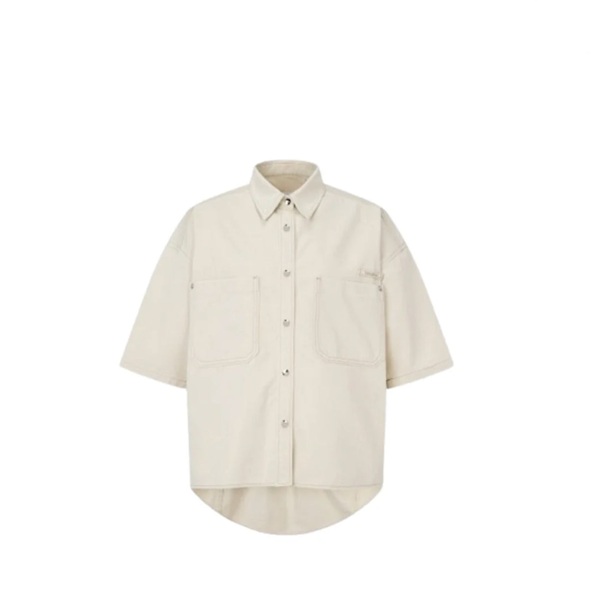 Voice Of Voices Drop Shoulder Half Sleeve Cotton Jumper