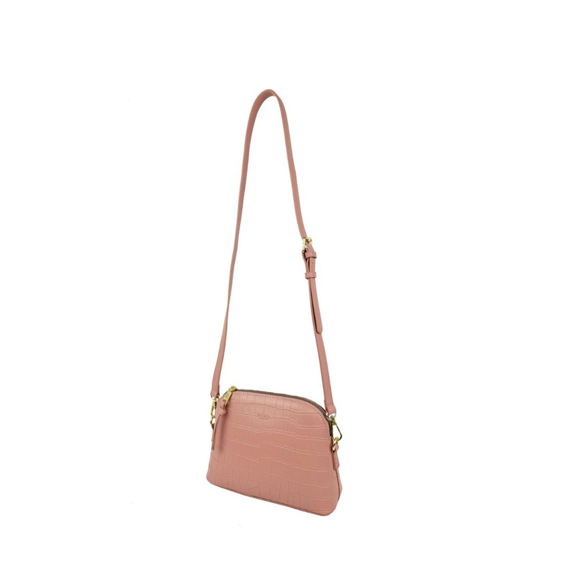 Mel&Co Croco Dome Sling Bag