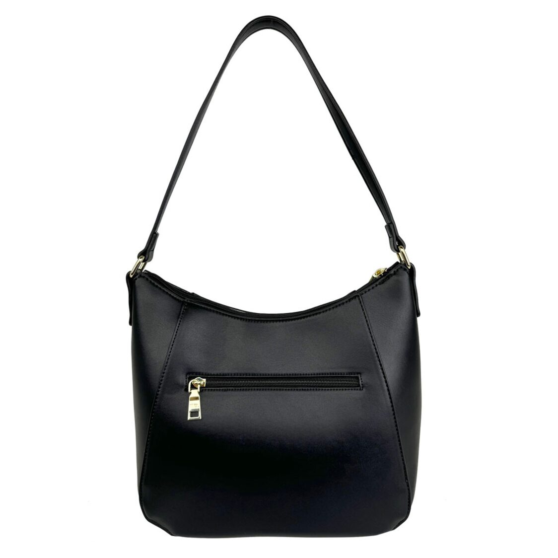 Mel&Co Faux Leather Lightweight Shoulder Bag