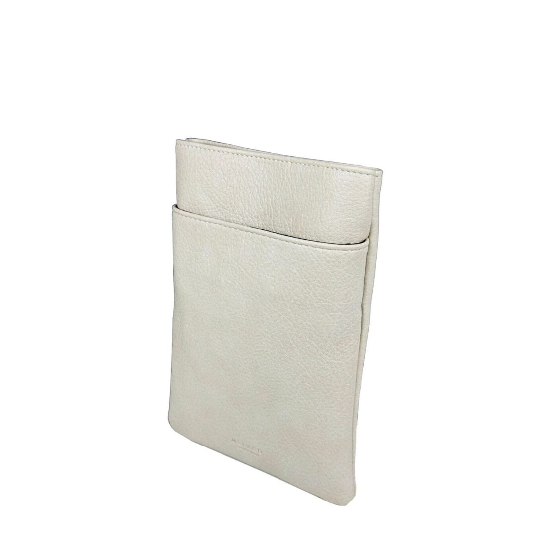 Mel&Co Faux Leather Flat Sling Pouch