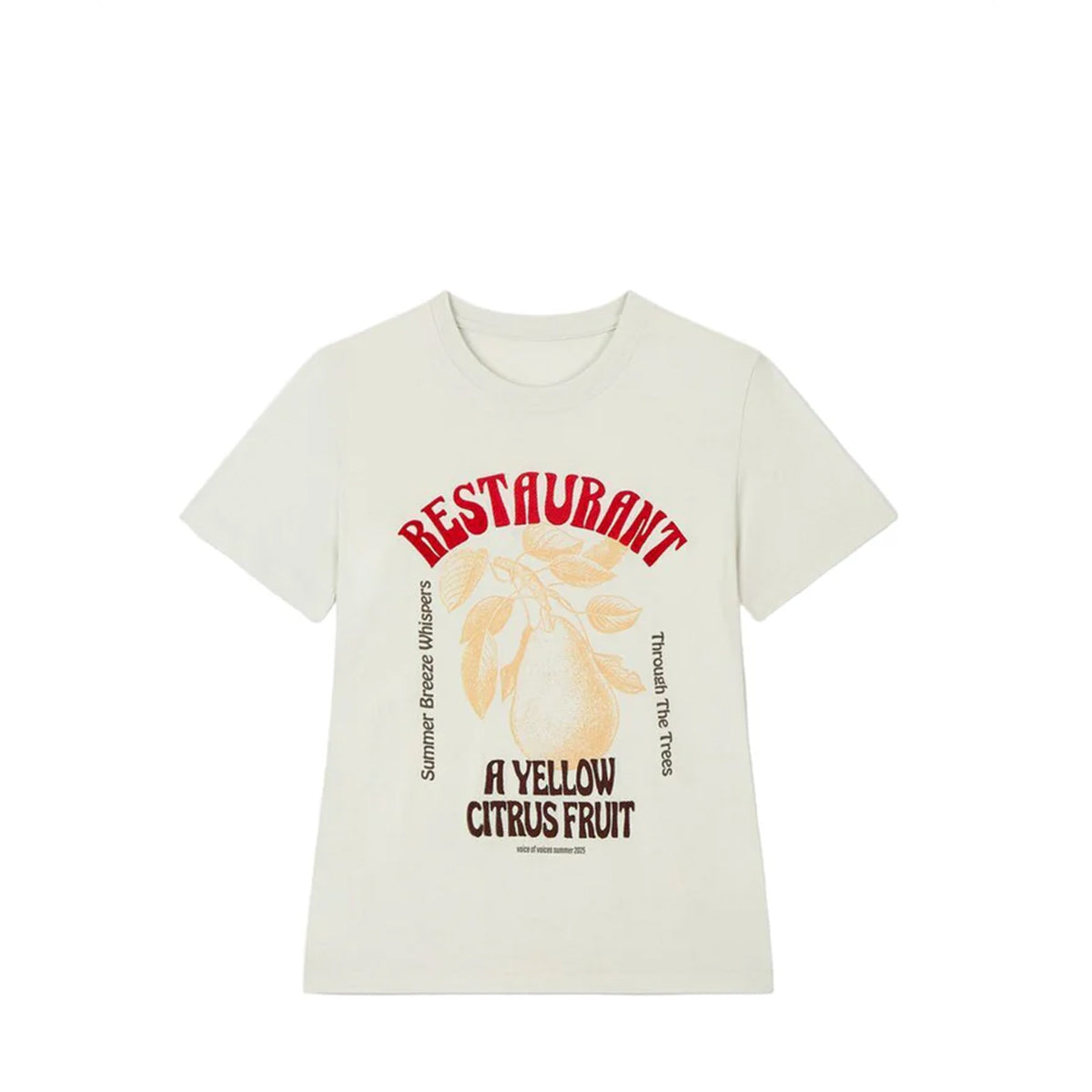 Voice Of Voices Print Crewneck Tshirt