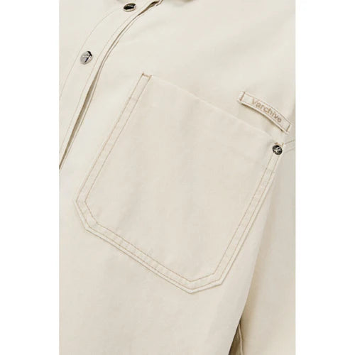 Voice Of Voices Drop Shoulder Half Sleeve Cotton Jumper