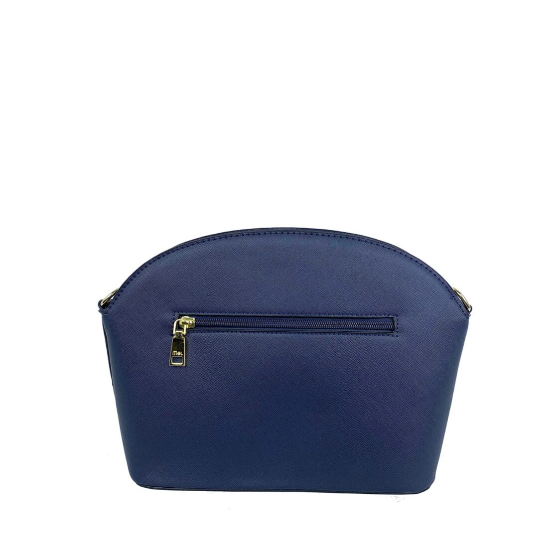 Mel&Co Saffiano-Effect Dome Sling Bag