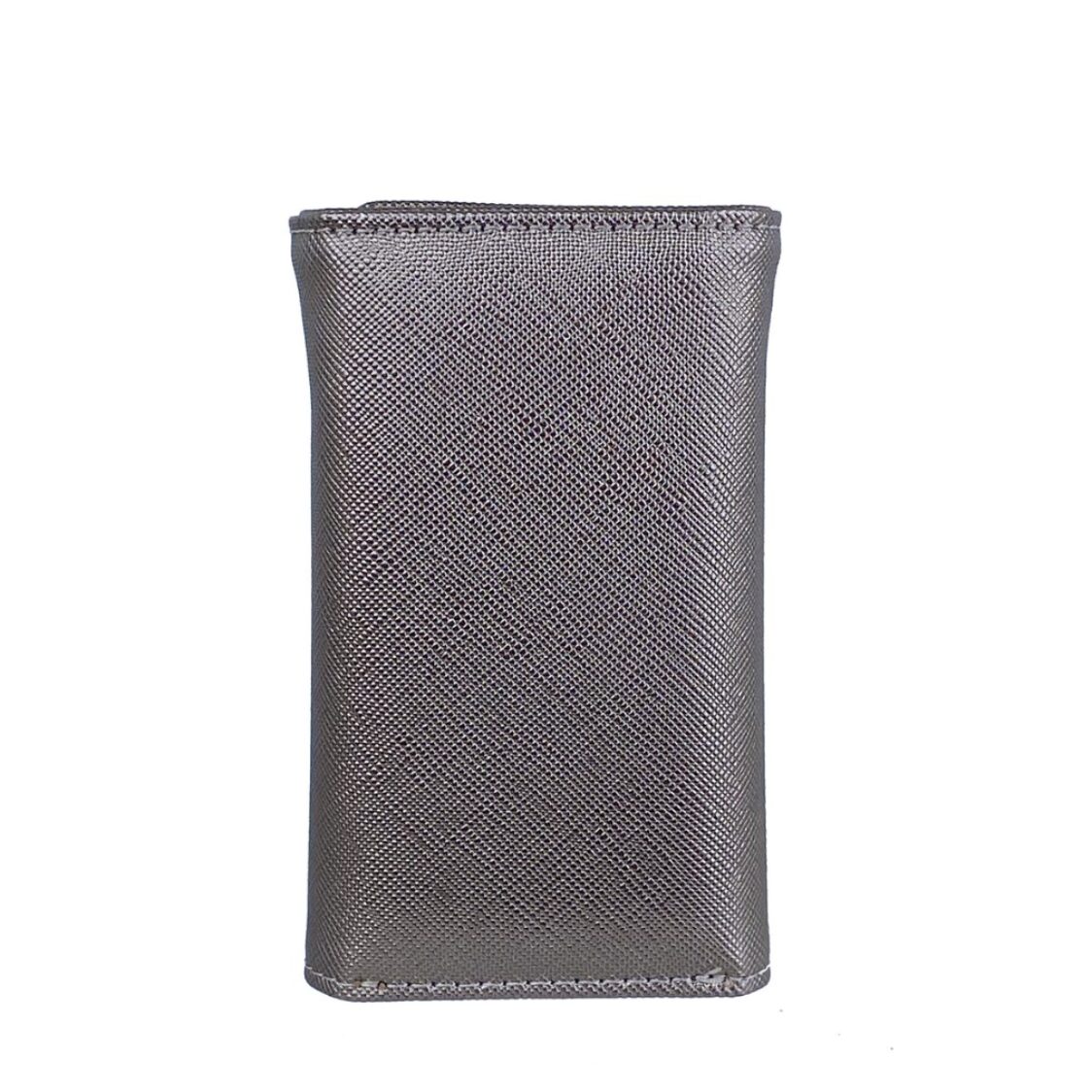 Mel&Co Saffiano Leatherette Basic Key Pouch