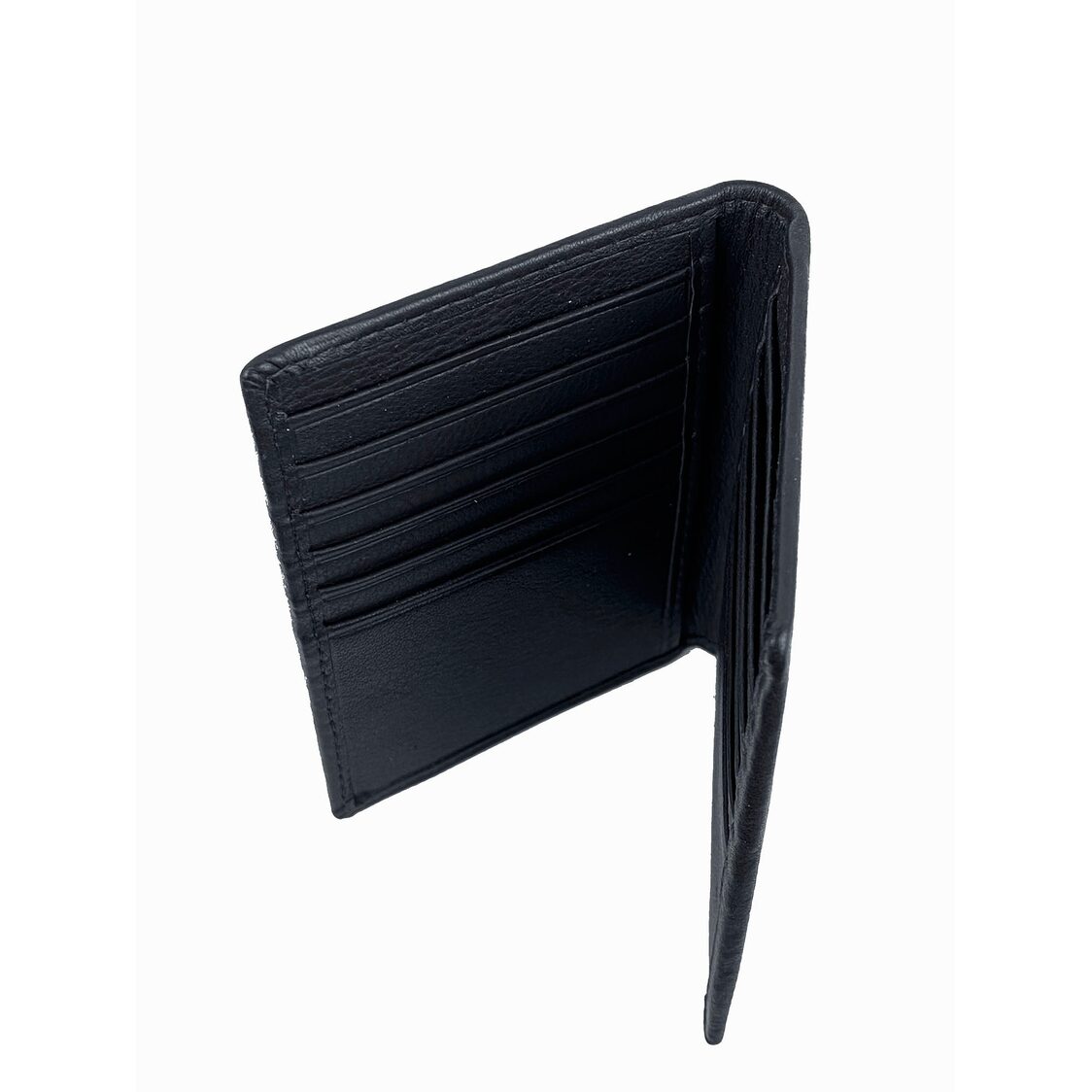 Mel&Co Genuine Leather Bi-Fold Card Holder