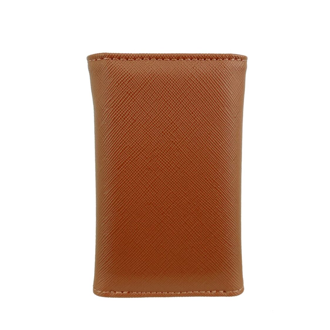 Mel&Co Saffiano-Effect Basic Key Pouch