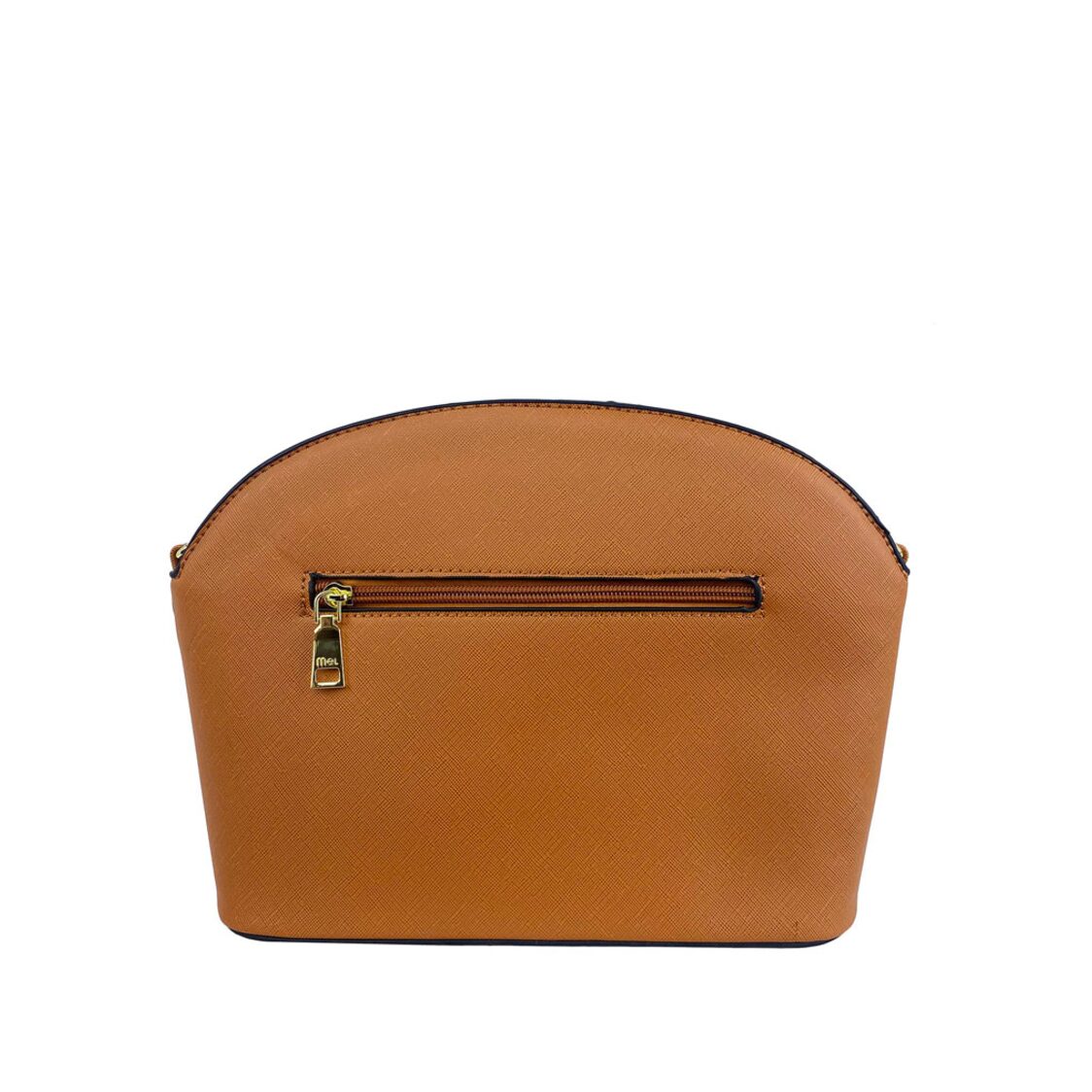 Mel&Co Saffiano-Effect Dome Sling Bag