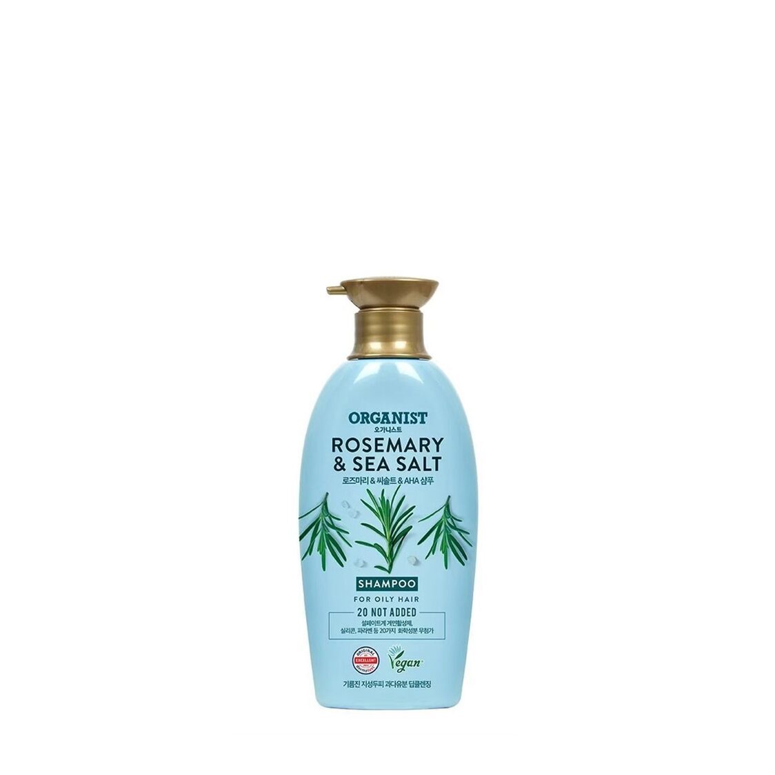 Organist Rosemary and Sea Salt Scalp Deep Cleansing Shampoo 500ml