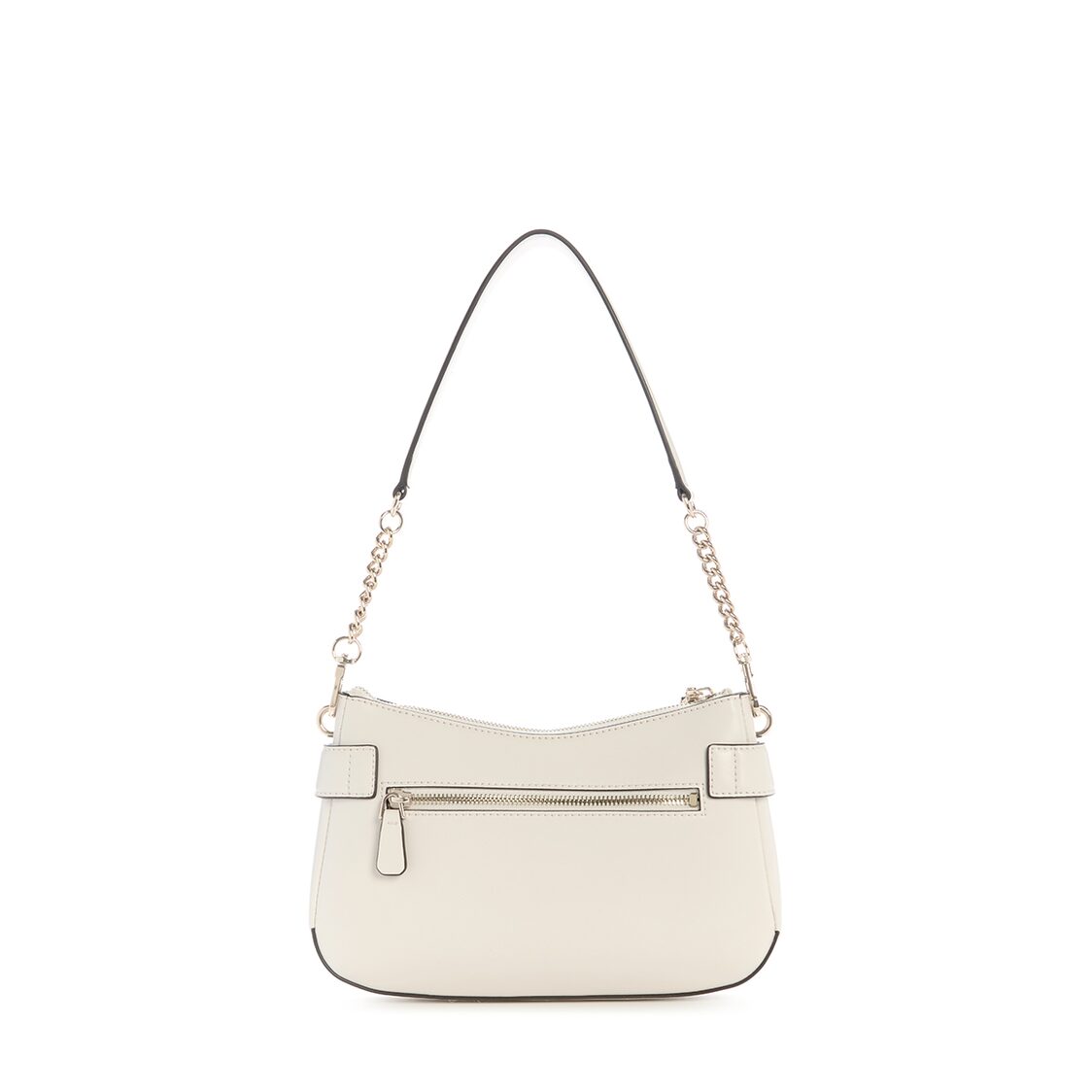 Guess Lorelei Top Zip Shoulder Bag - Bone