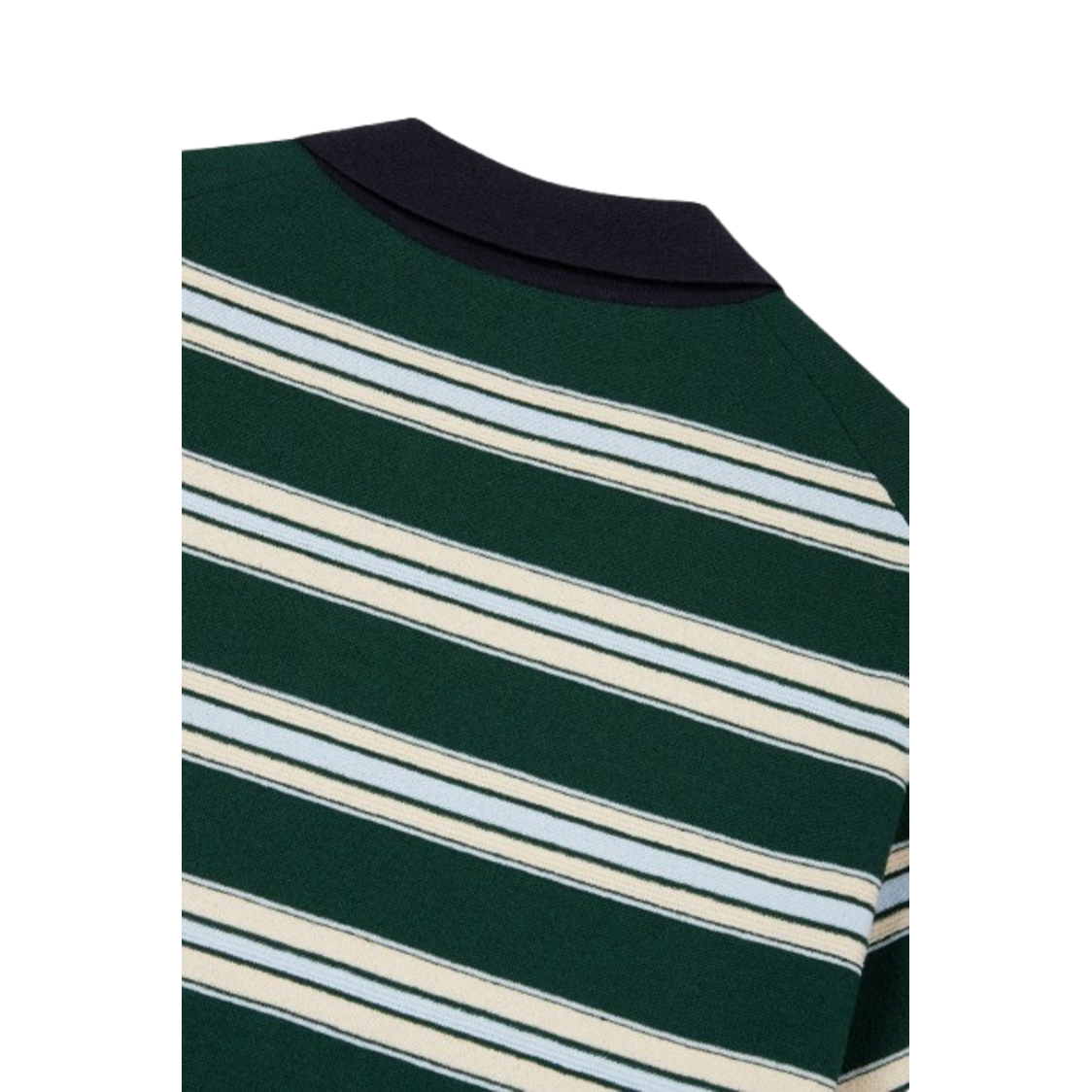 Voice Of Voices Stripe Cropped Knit Green
