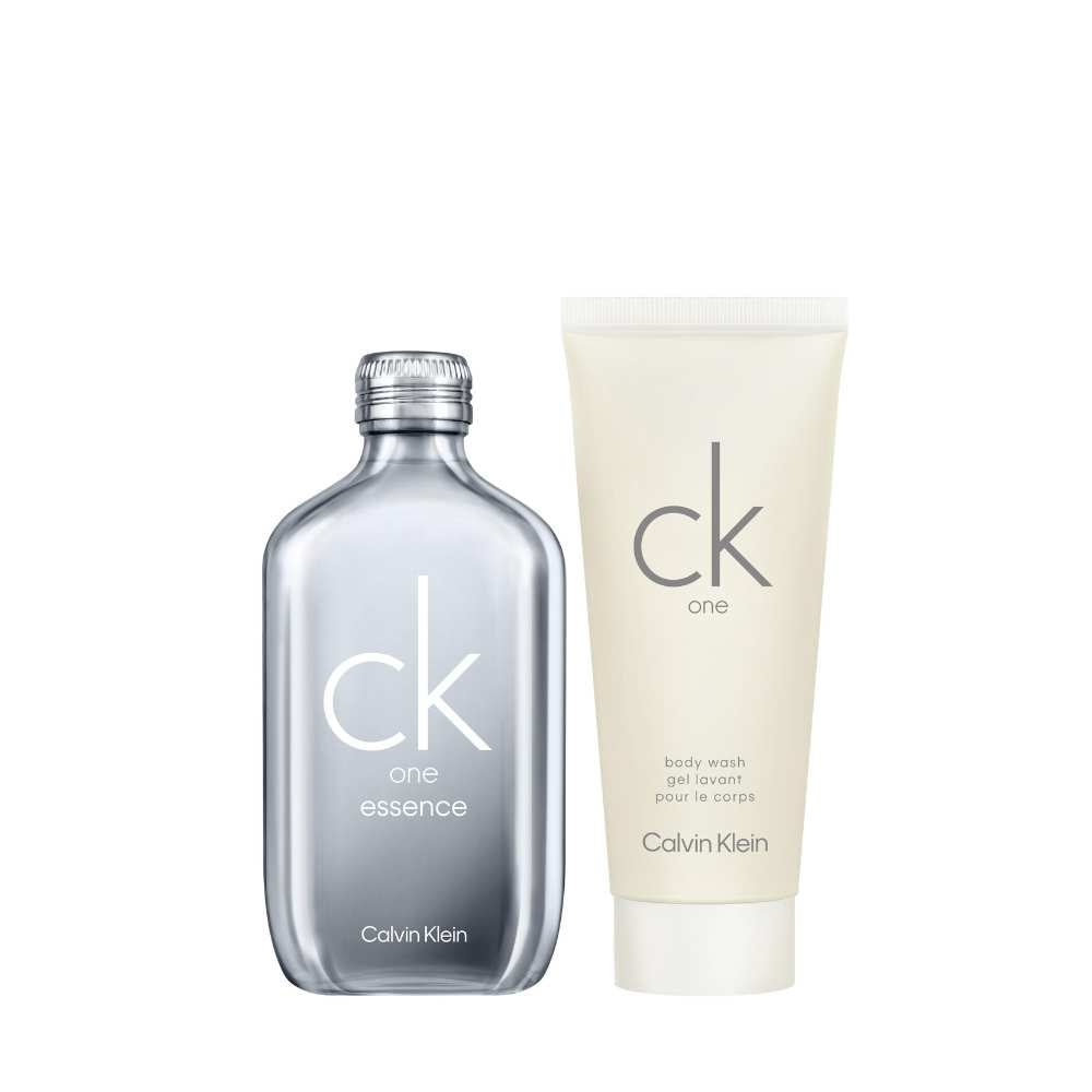 Calvin Klein Ck One Essence Parfum Intense and Shower Gel Unisex Duo Gift Set 100ml + 100ml - Metro Singapore Departmental Store - Celebrating 69 Years in SG
