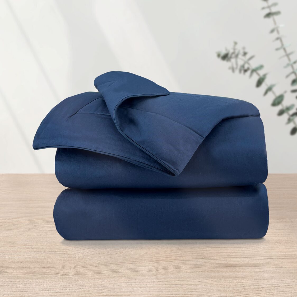 Suzanne Sobelle Symphony Collection S05 Double Comforter Deep Denim