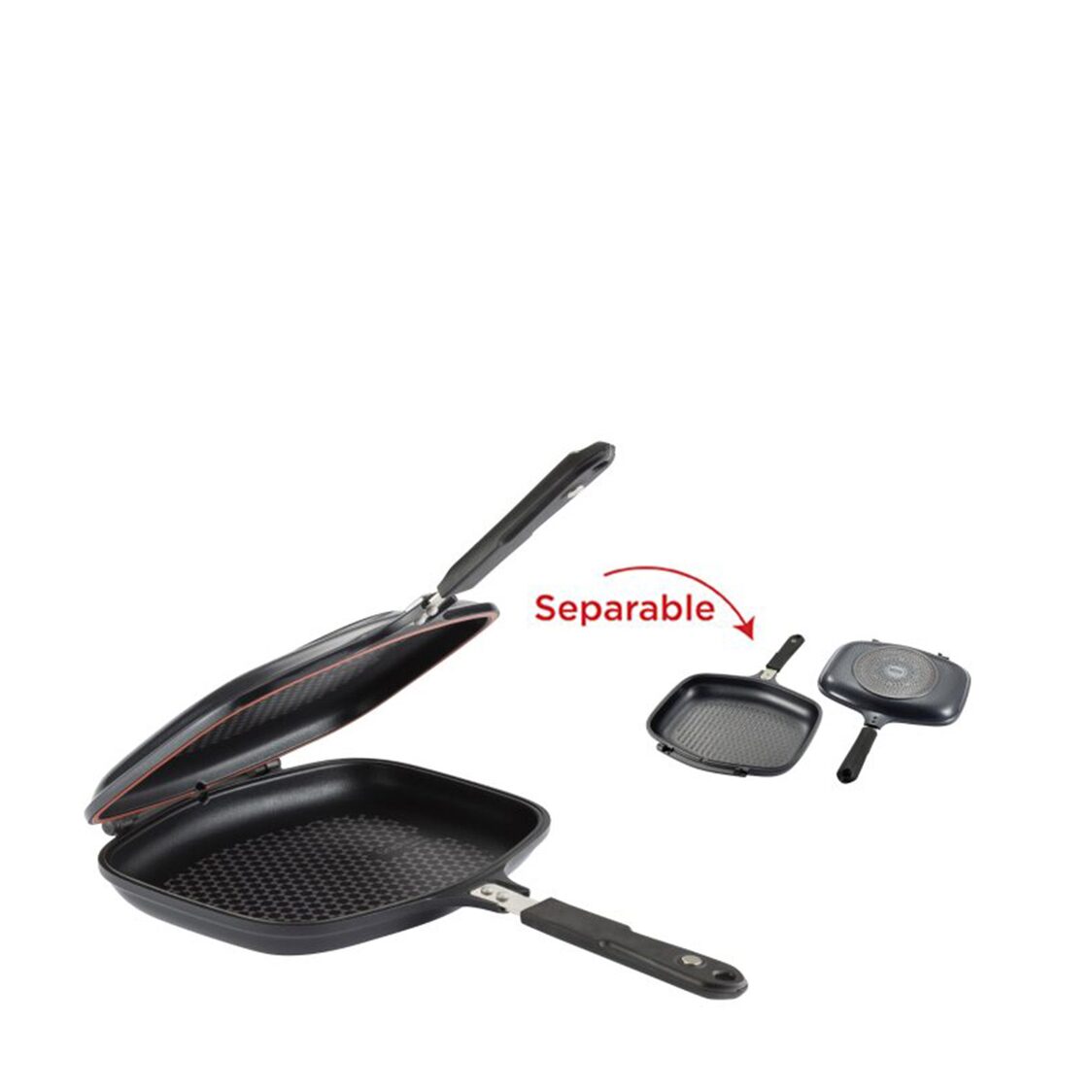 Happycall Crocodile IH Graphene Synchro Double Pan - Standard (3002-0126)