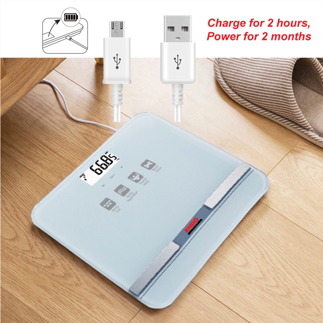 Endo Digital High Precision Body Fat Analysis Scale (E-DBAS853)