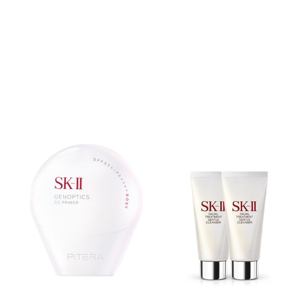 SK-II GenOptics CC Primer (Rosy) 30g Set (Worth $132)