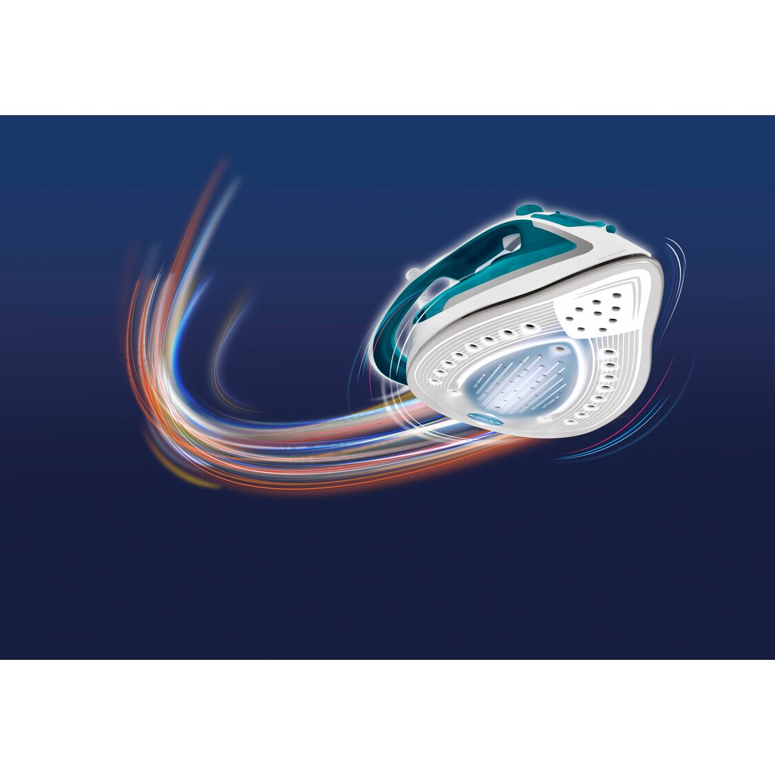 Tefal Steam Iron Easy Gliss 2 Turquoise 2500W (FV5718)